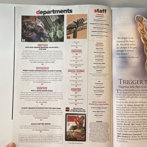 American Hunter March 2023 Pick a Snow Goose Guide Turkey Season Playbook - Picture 4 of 7